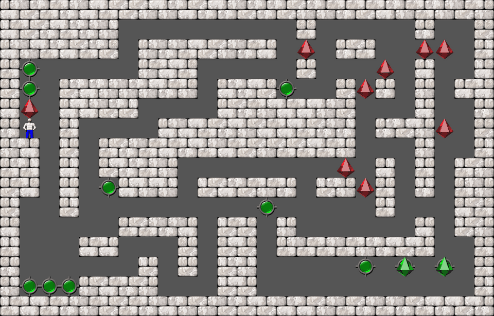 Sokoban Bugs1005 collections level 256